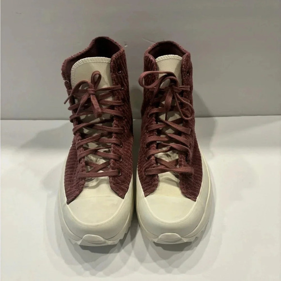 Converse - Unisex Run Star Hike Platform Striped Knit High Top Shoes - Picture 1 of 7